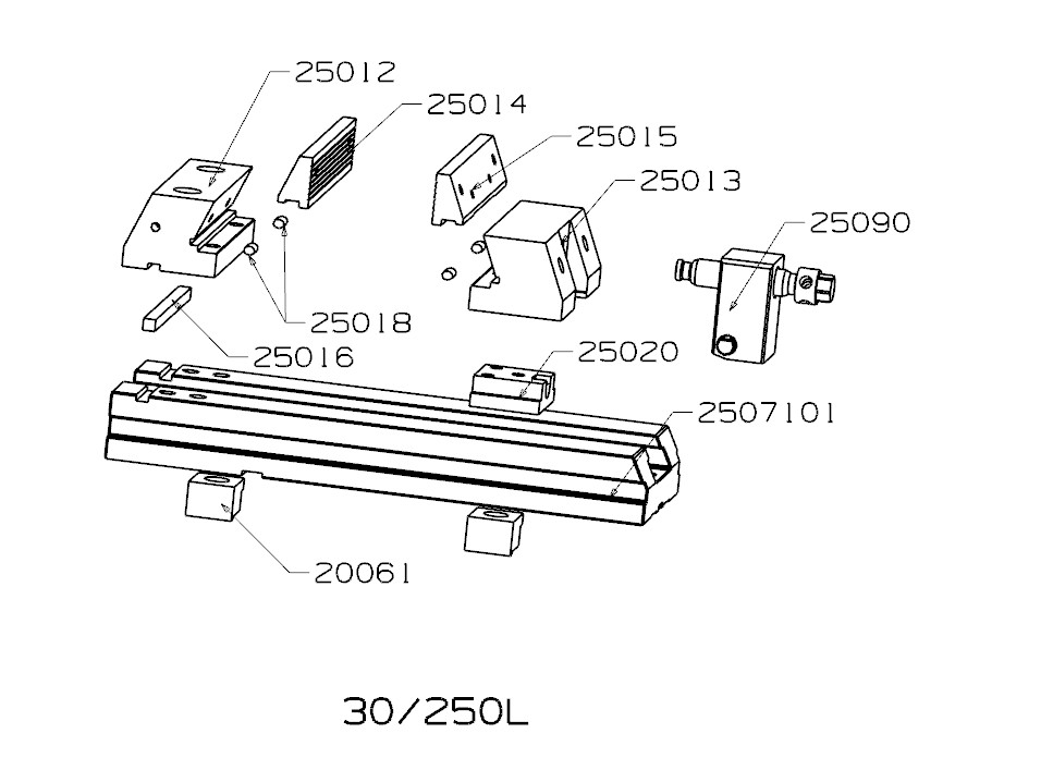 MORDAZA FORZA PERFECT NO GUIADA